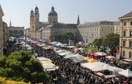 Bauernmarkt in München
