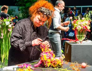 Floristen auf der IPM Essen