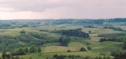 Landschaft im mittleren Westen