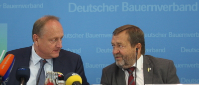 Joachim Rukwied und Wolfgang Vogel