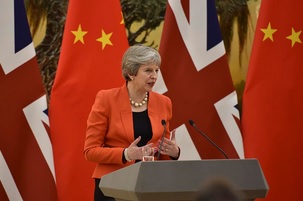 Premierministerin Theresa May in China